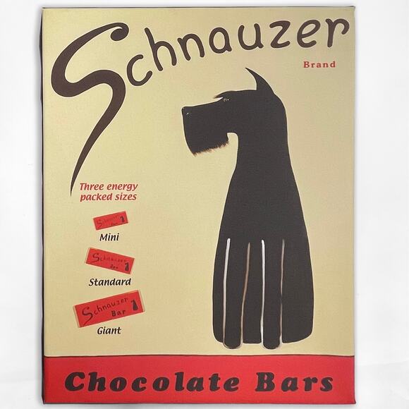 Framed Canvas Prints for Dog Lovers 11" x 14" Terrier Schnauzer Labrador 3 Pics - Picture 5 of 8